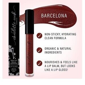 Charlotte Cook Cosmetics Clean Liquid Lipstick Vegan Cruelty Free Non-GMO